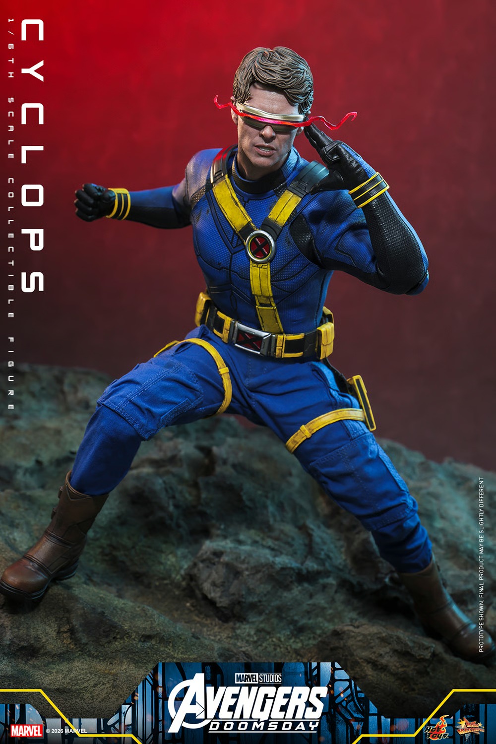 Pre-Order Hot Toys Marvel Avengers Doomsday Cyclops Sixth Scale Figure MMS908